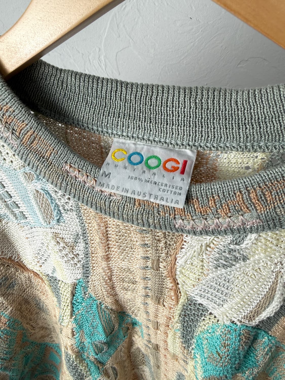 Coogi 케이블 울 니트 상품이미지3