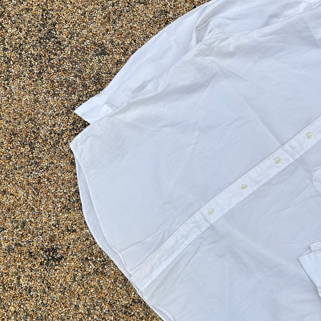 폴로 진스 성조기 로고 포플린 셔츠 상품이미지3