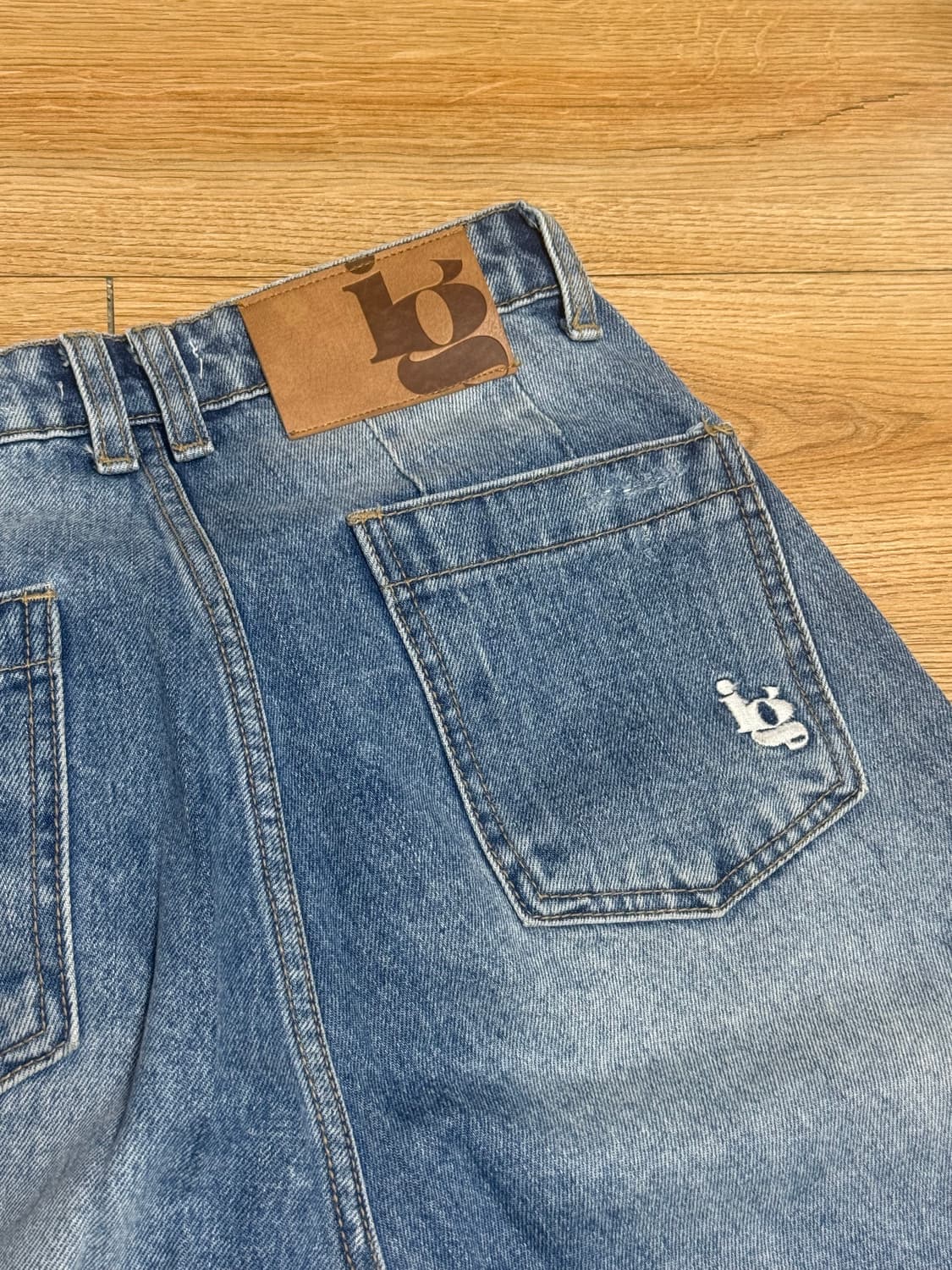 일리고 프린지 슬릿 데님 팬츠 상품이미지2