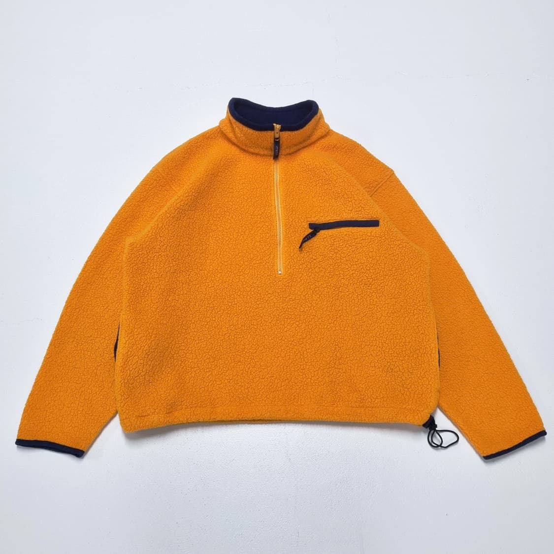 90S 빈티지 LL BEAN 하프집 후리스 - XL  상품이미지1