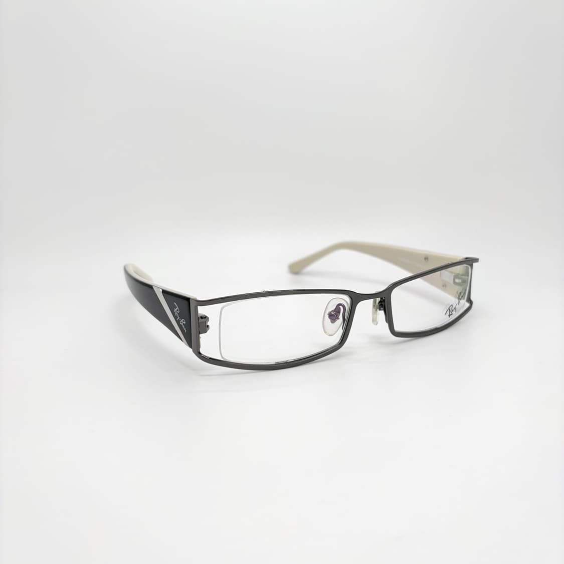 RAYBAN 레이벤 실버 슬림스퀘어 안경 상품이미지2
