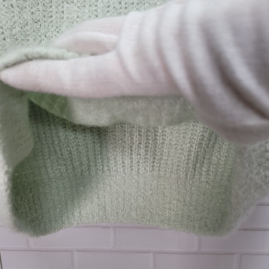 2022년 한섬 랑방 컬렉션 100%캐시미어 니트 스웨터 F(90)사이즈 상품이미지7