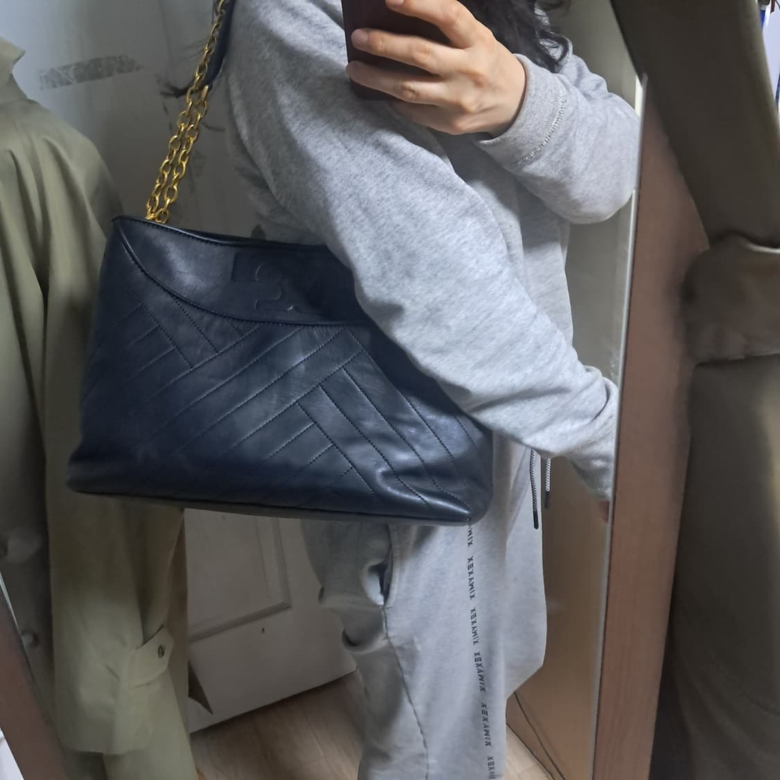 정품 토리버치 퀼팅 체인 숄더백 가방 블랙 상품이미지9