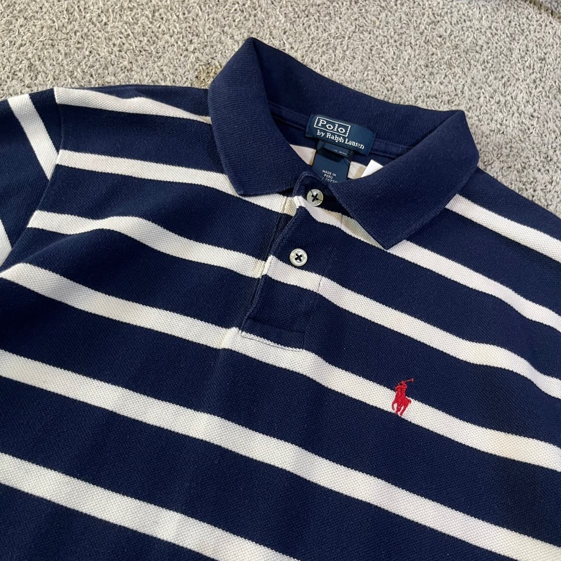 폴로 랄프로렌 스트라이프 피케이 반팔 상품이미지2
