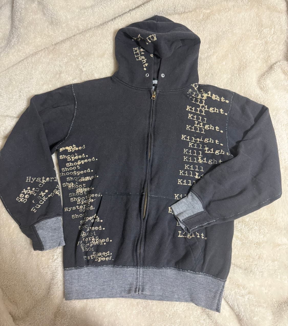 히스테릭 글래머 후드 집업  상품이미지4