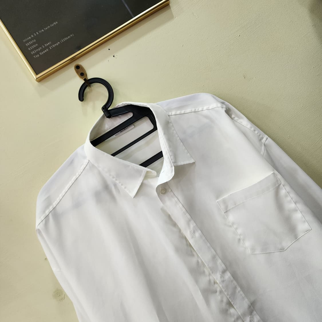 [FREE] ASNOFIT 미니멀 화이트 셔츠 상품이미지2