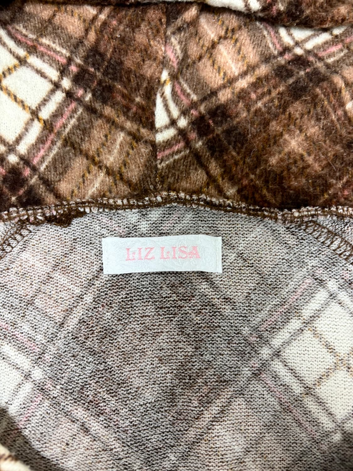 Top: [LIZLISA]rare 딸기초코 판초 후드  상품이미지4