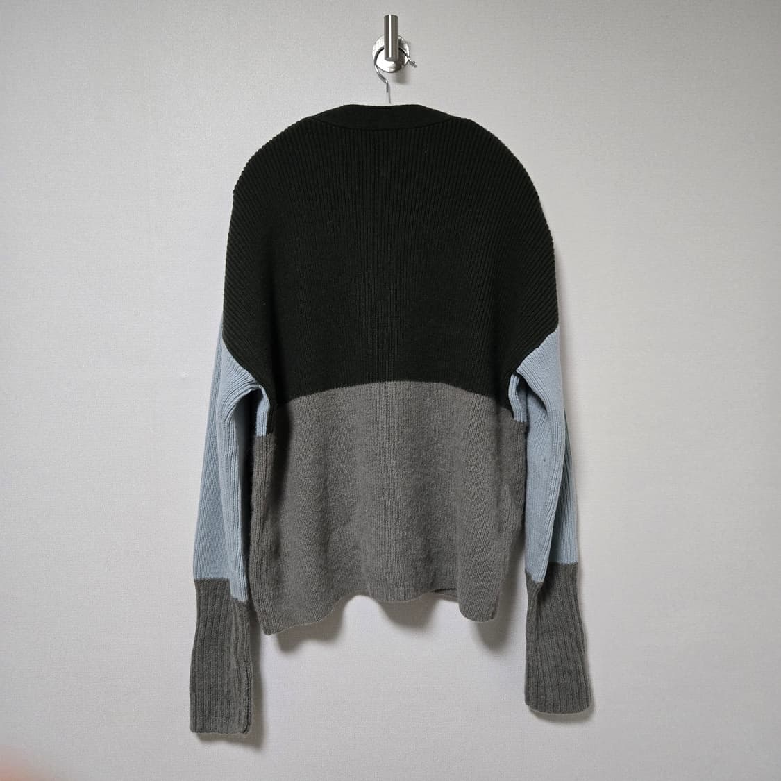 코스 알파카 컬러블록 가디건 / 여성 가디건/ 여자 가디건  상품이미지7