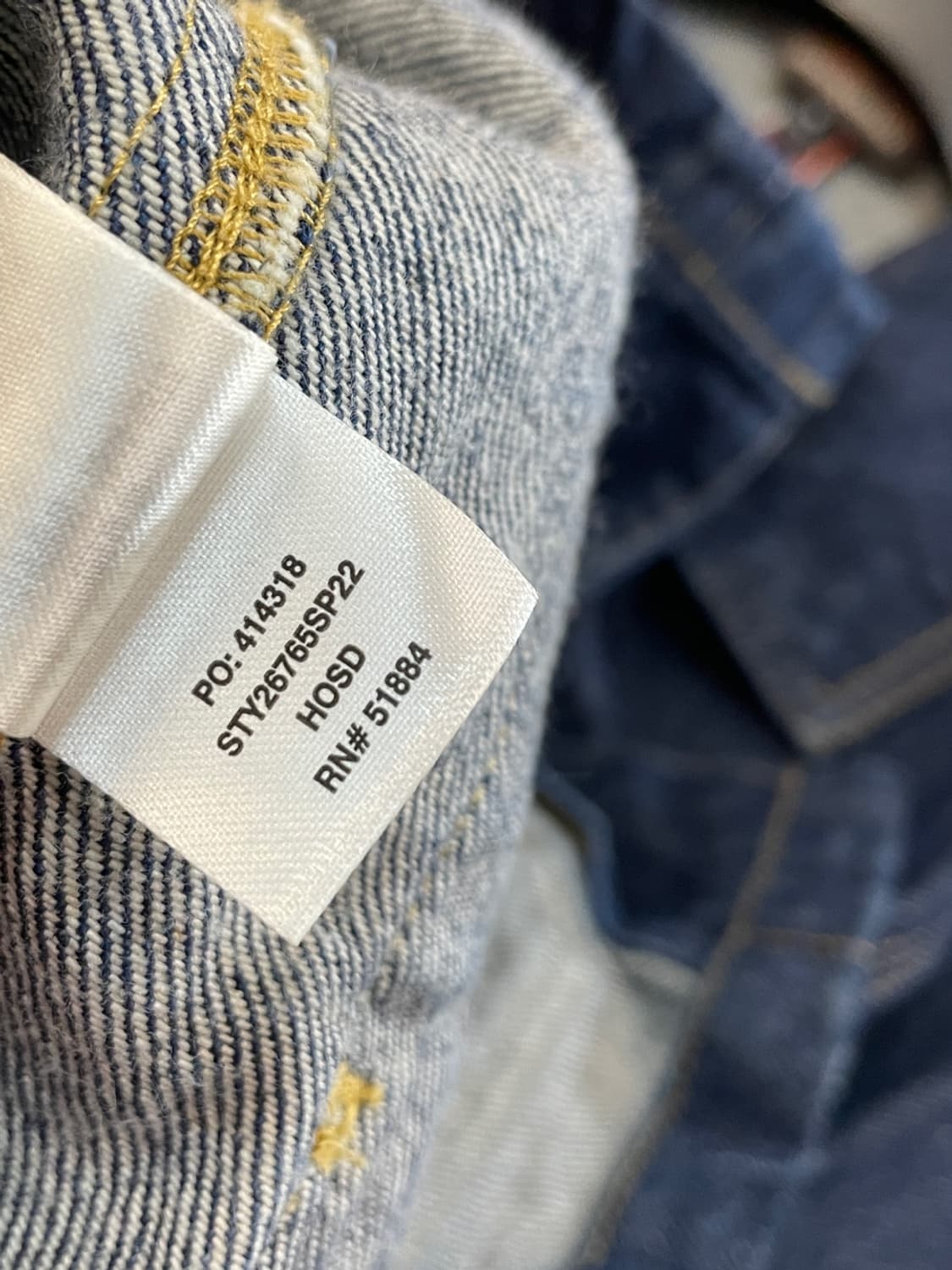 파타고니아 헴프 데님 초어 자켓 상품이미지4