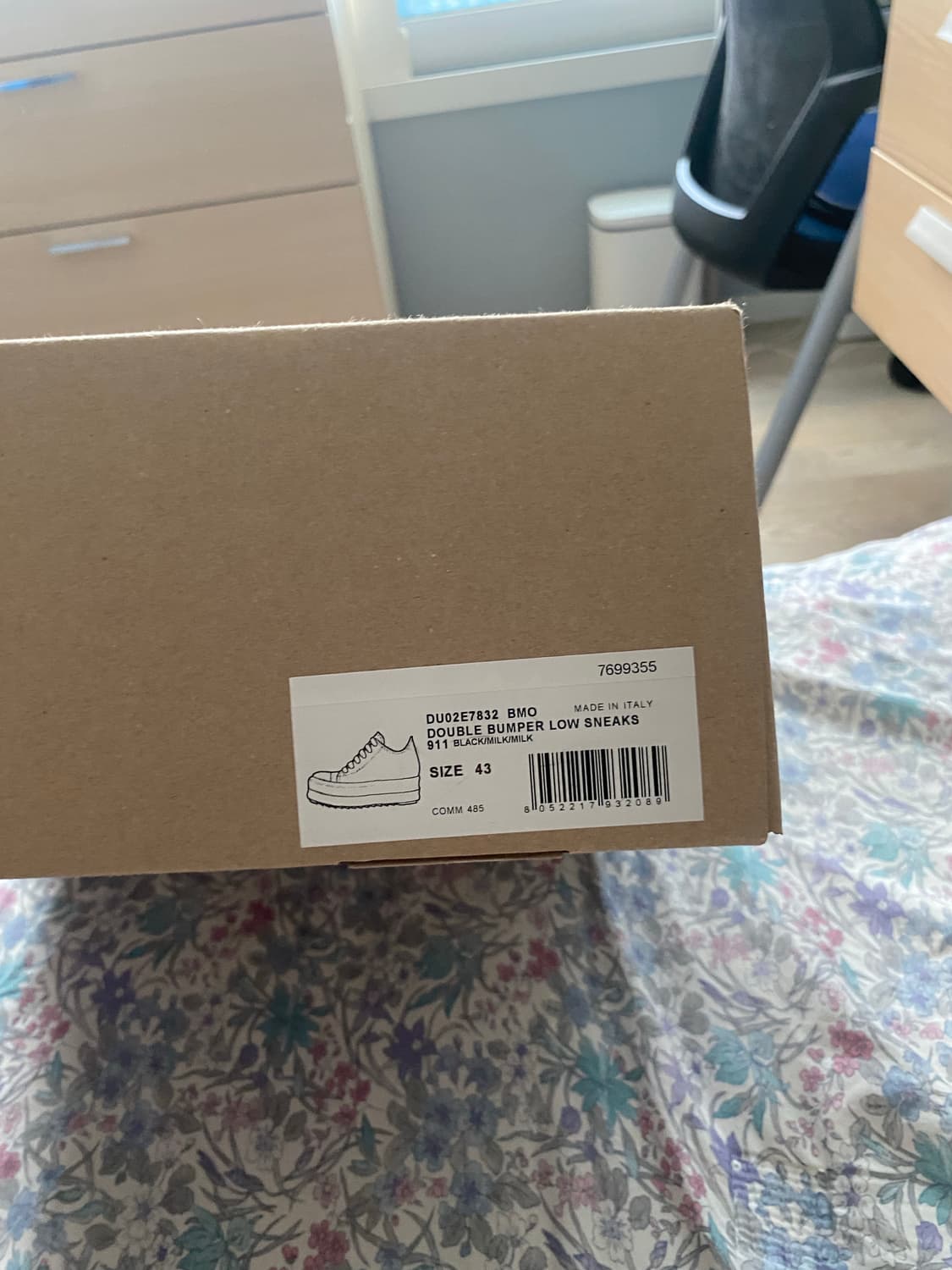 릭오웬스 컨버스 릭컨버스 더블범퍼 급처 신세계백화점 제품 상품이미지7