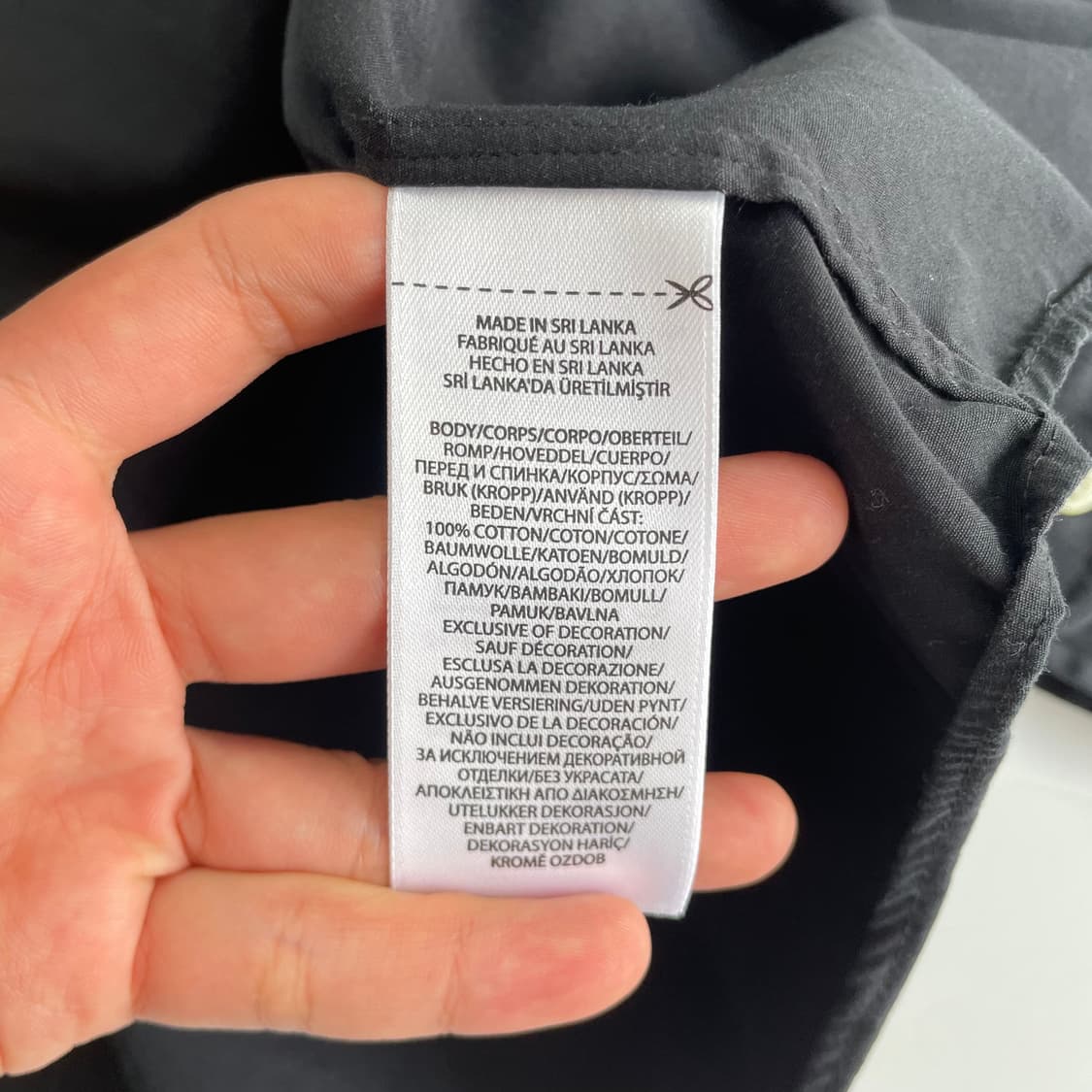 Polo 폴로 랄프로렌 현행QR 블랙 클래식핏 셔츠 상품이미지5