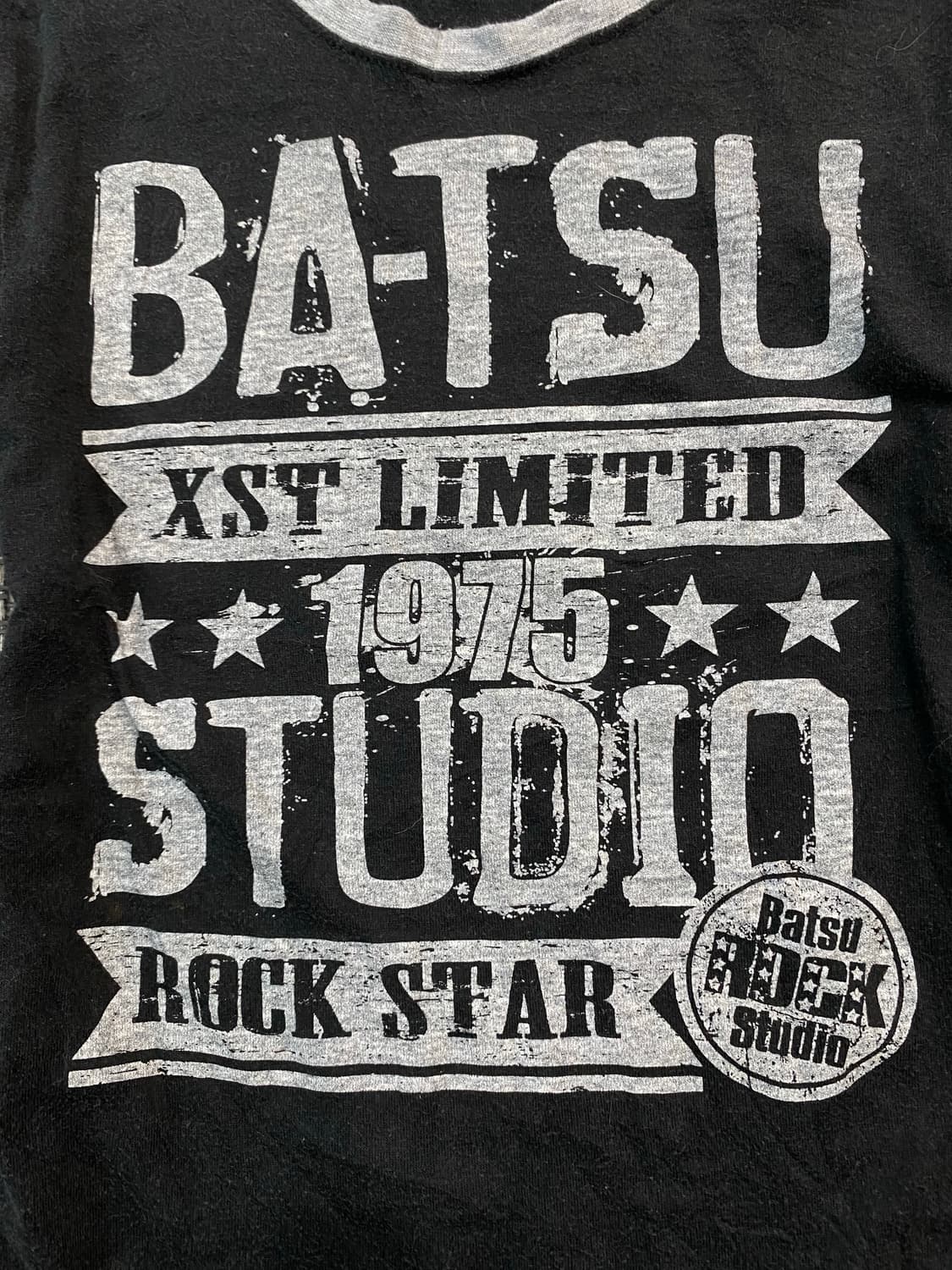 [BA-TSU] Y2K Lettering Slim fit Top 상품이미지5