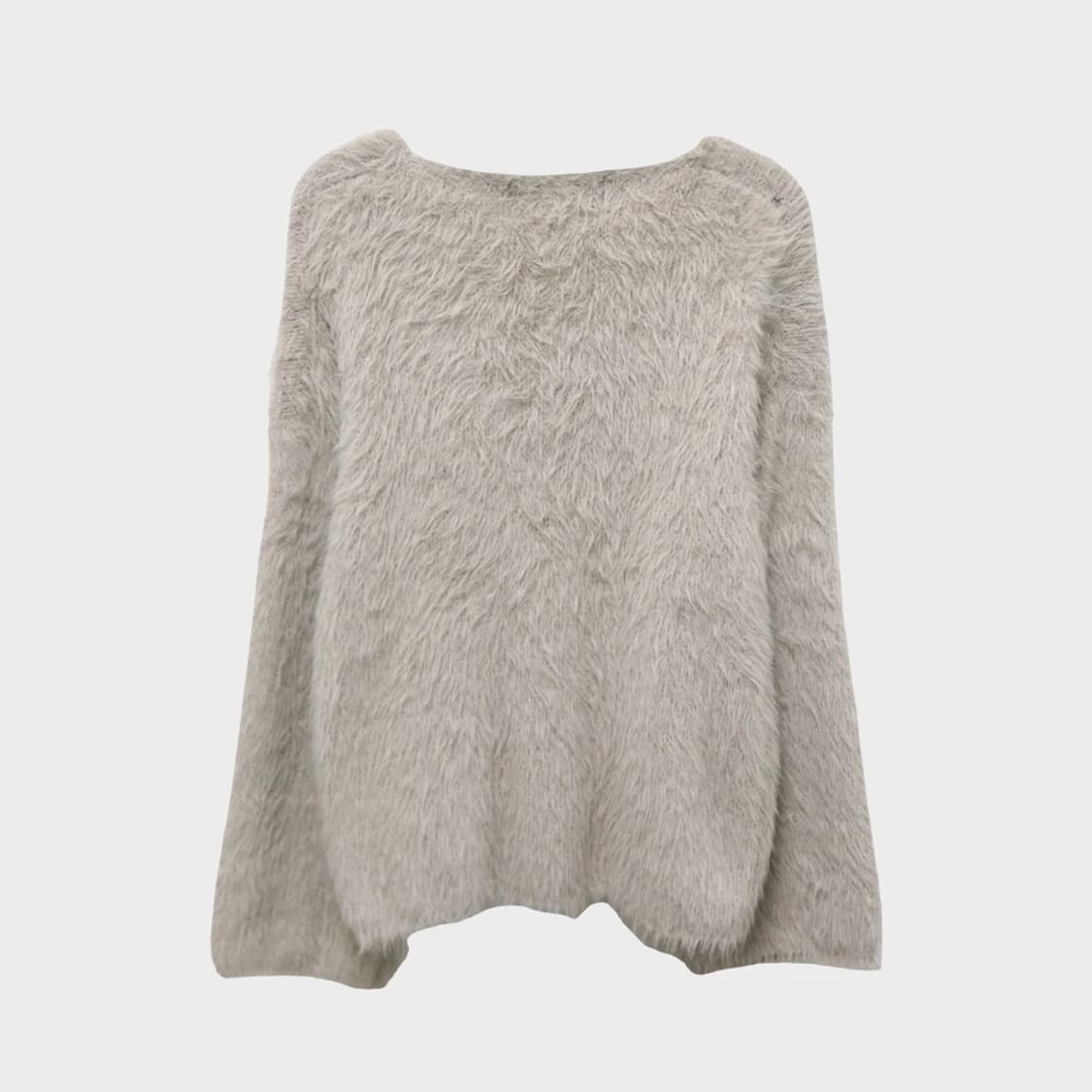 내추럴빈티지 브라운 날개사 니트 60207 상품이미지2