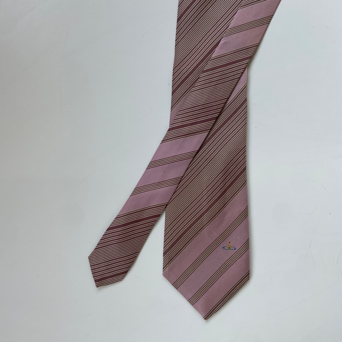 비비안웨스트우드 심플로고 정품 명품 넥타이(Vivienne) 상품이미지2