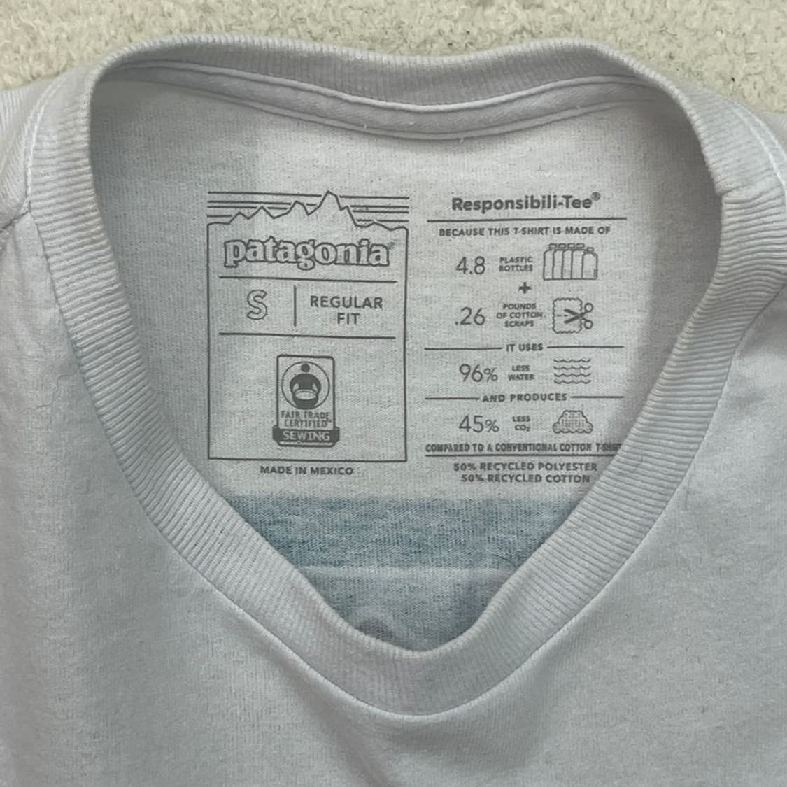 PATAGONIA 포켓 반팔티 S 상품이미지3