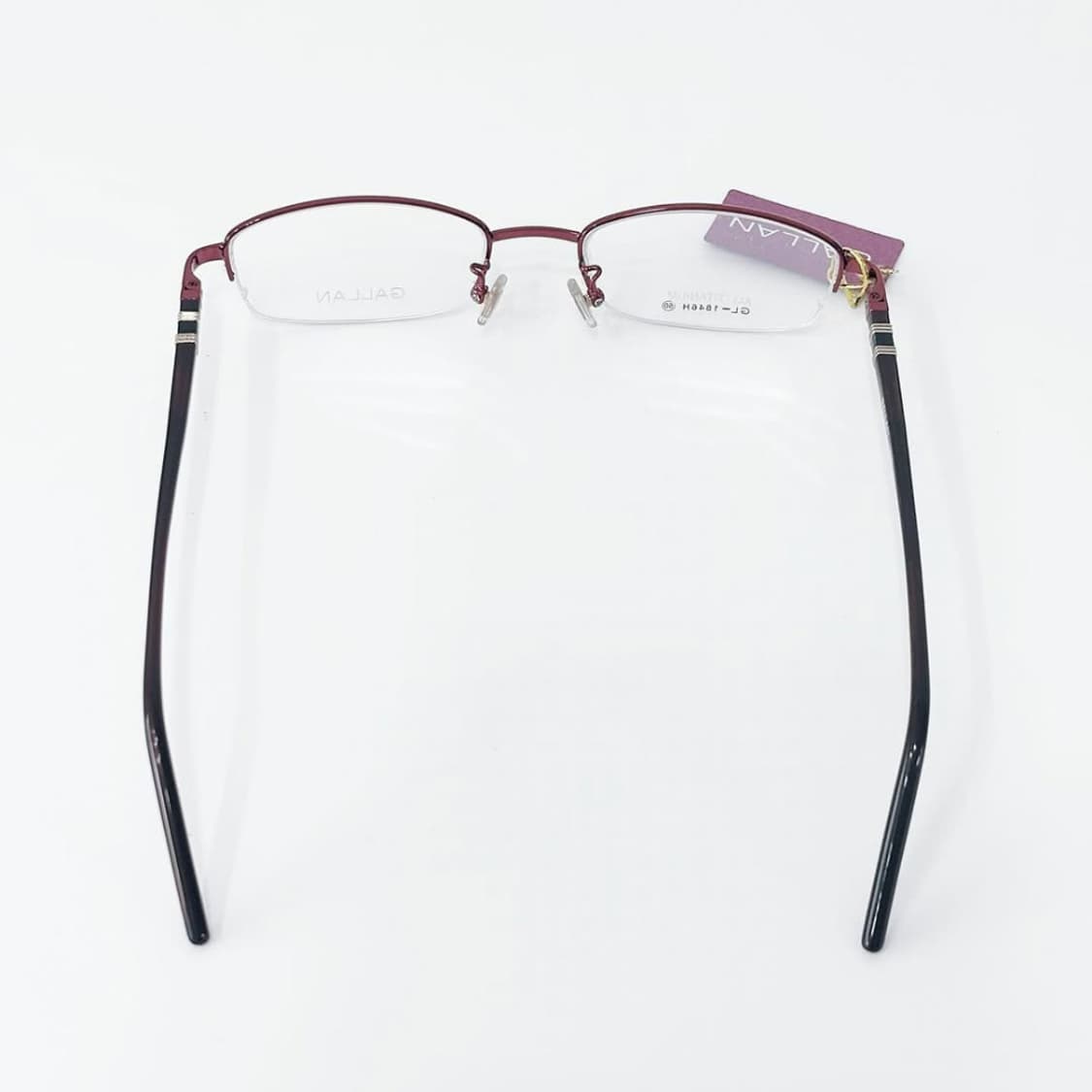 gallan 레드 반무테 데드스탁 빈티지안경 상품이미지4