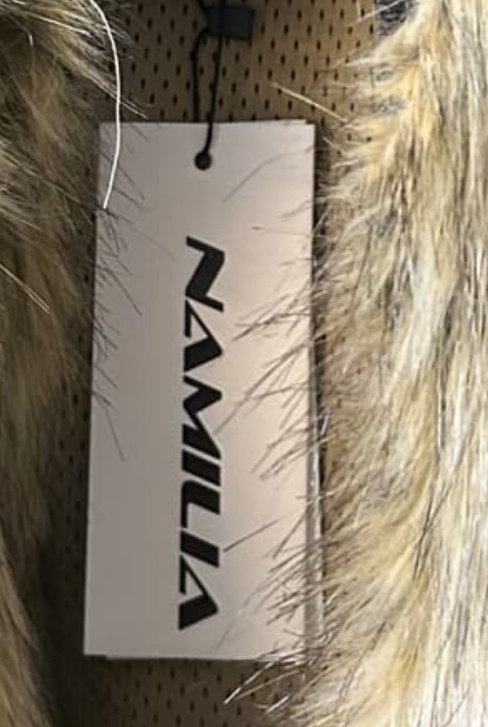 나밀리아 25FW 카티빨 퍼 볼레로 크롭 집업자켓 상품이미지7