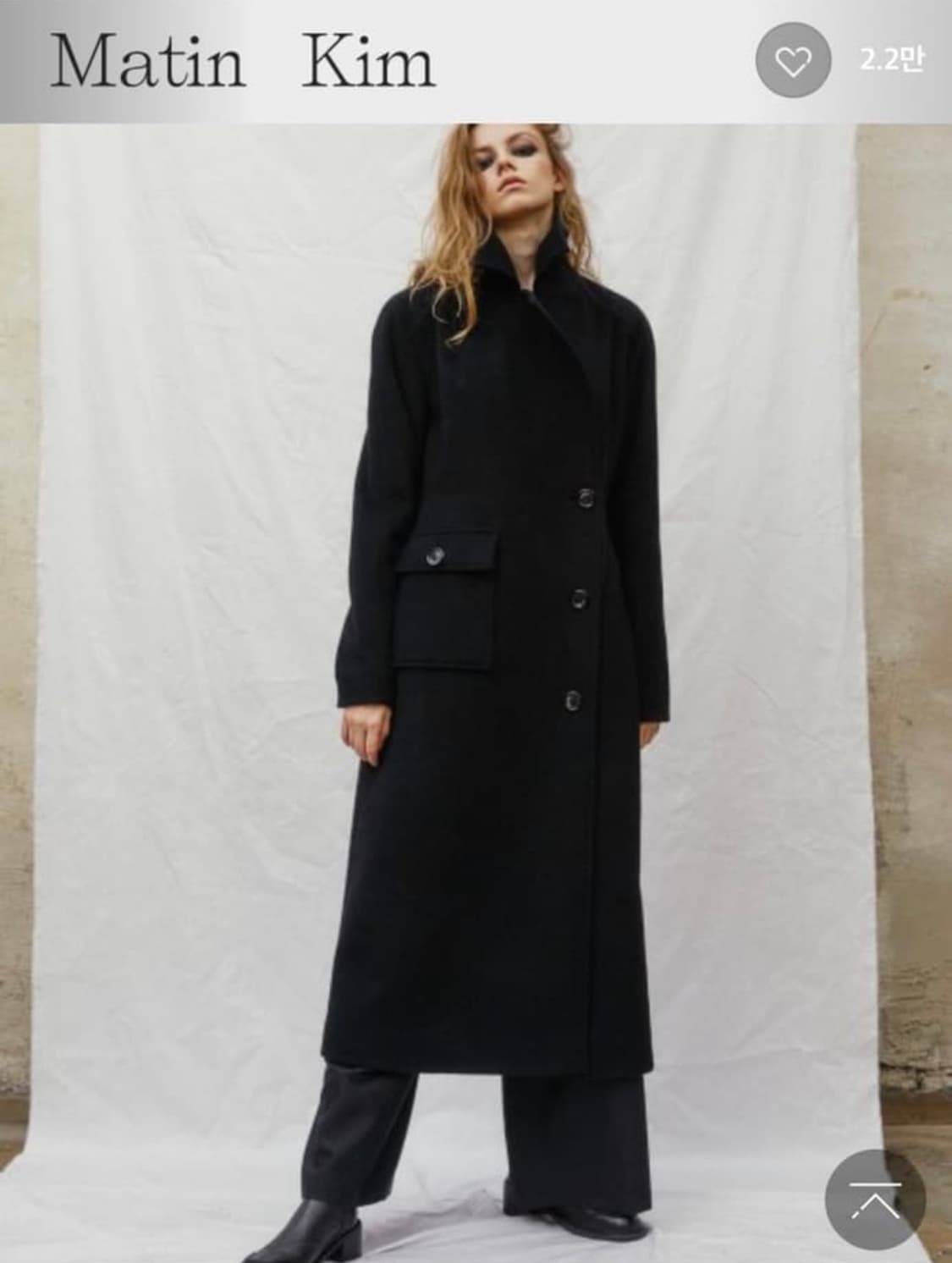 Matin kim wool coat 상품이미지1