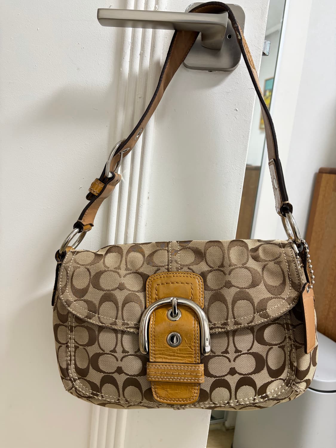 코치 정품 웨스턴 숄더백 상품이미지1