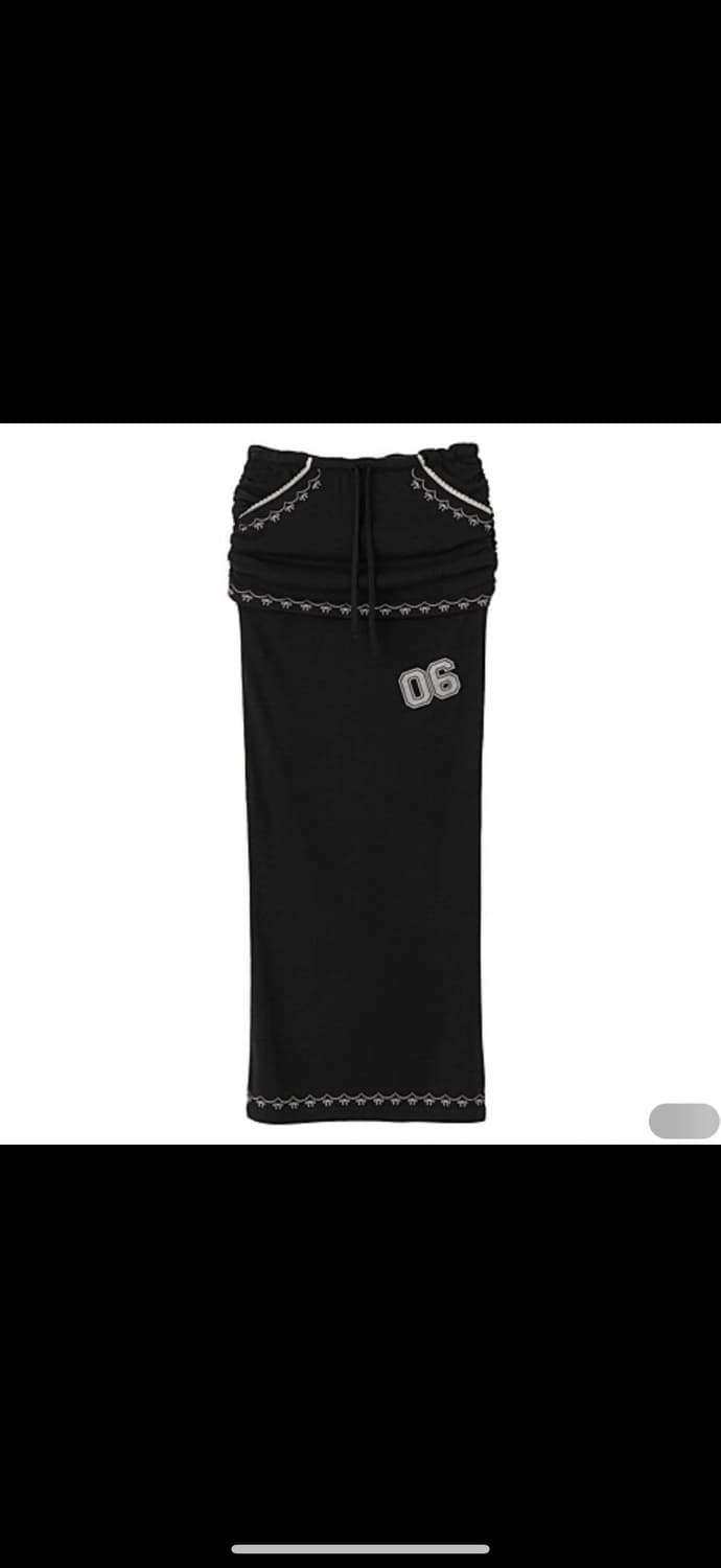 스컬프터 셔링 레이어드 맥시스커트 상품이미지1