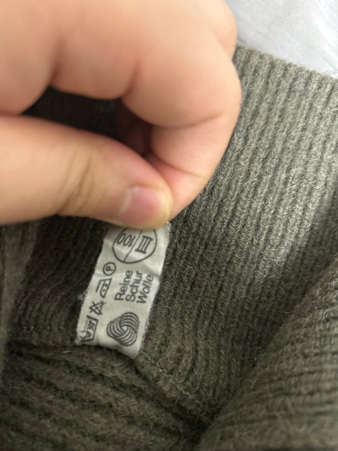 밀리터리 울 풀오버 스웨터 상품이미지4