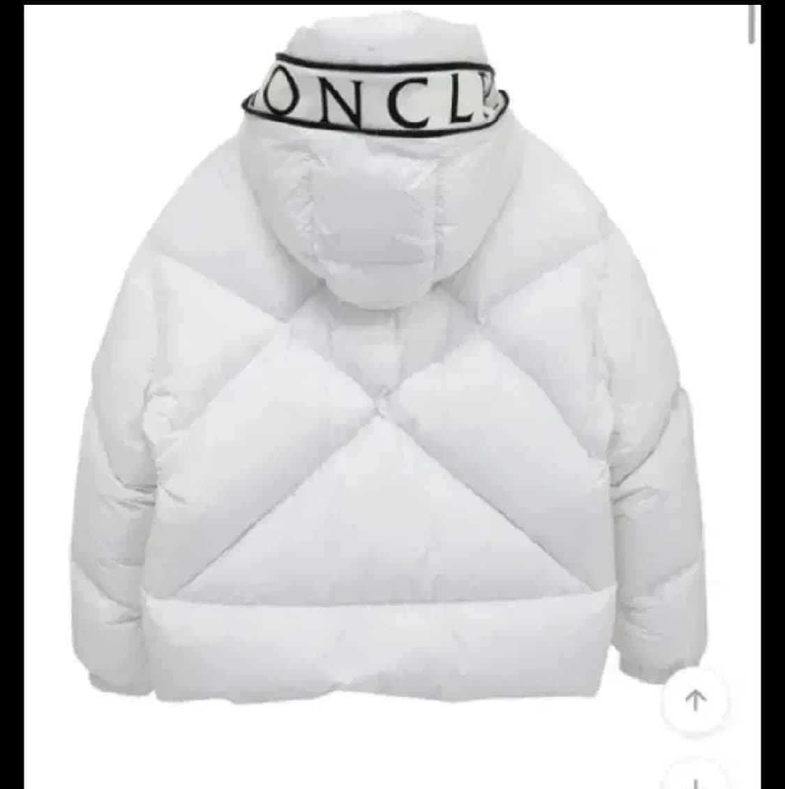 몽클레르 여성 ESTOM 화이트 다운 패딩 상품이미지5