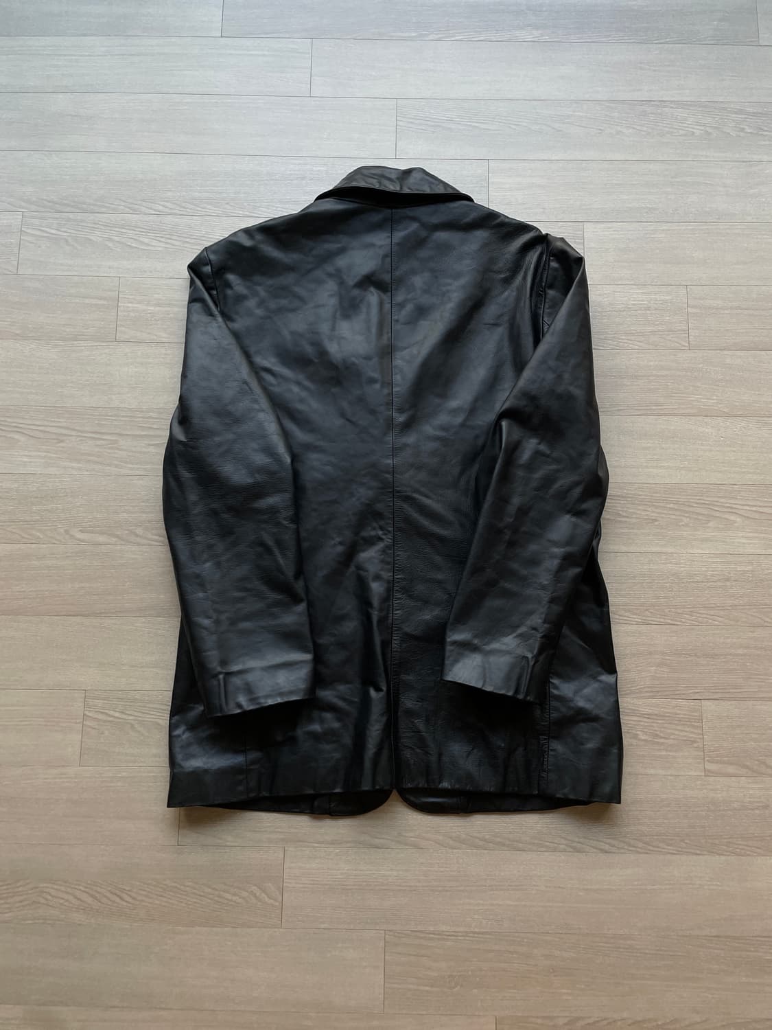 90s 올드갭 레더 블레이저 자켓 상품이미지2
