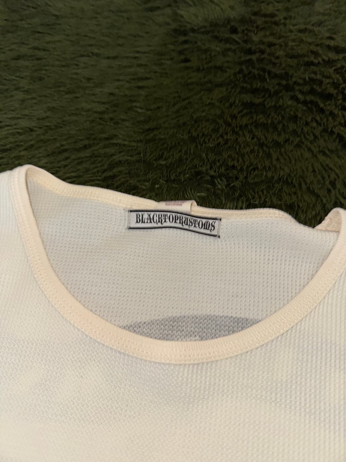 [S] 러셀 애슬레틱 재팬 블랙탑 모터사이클 굿즈 써멀 와플 롱슬리브 상품이미지4