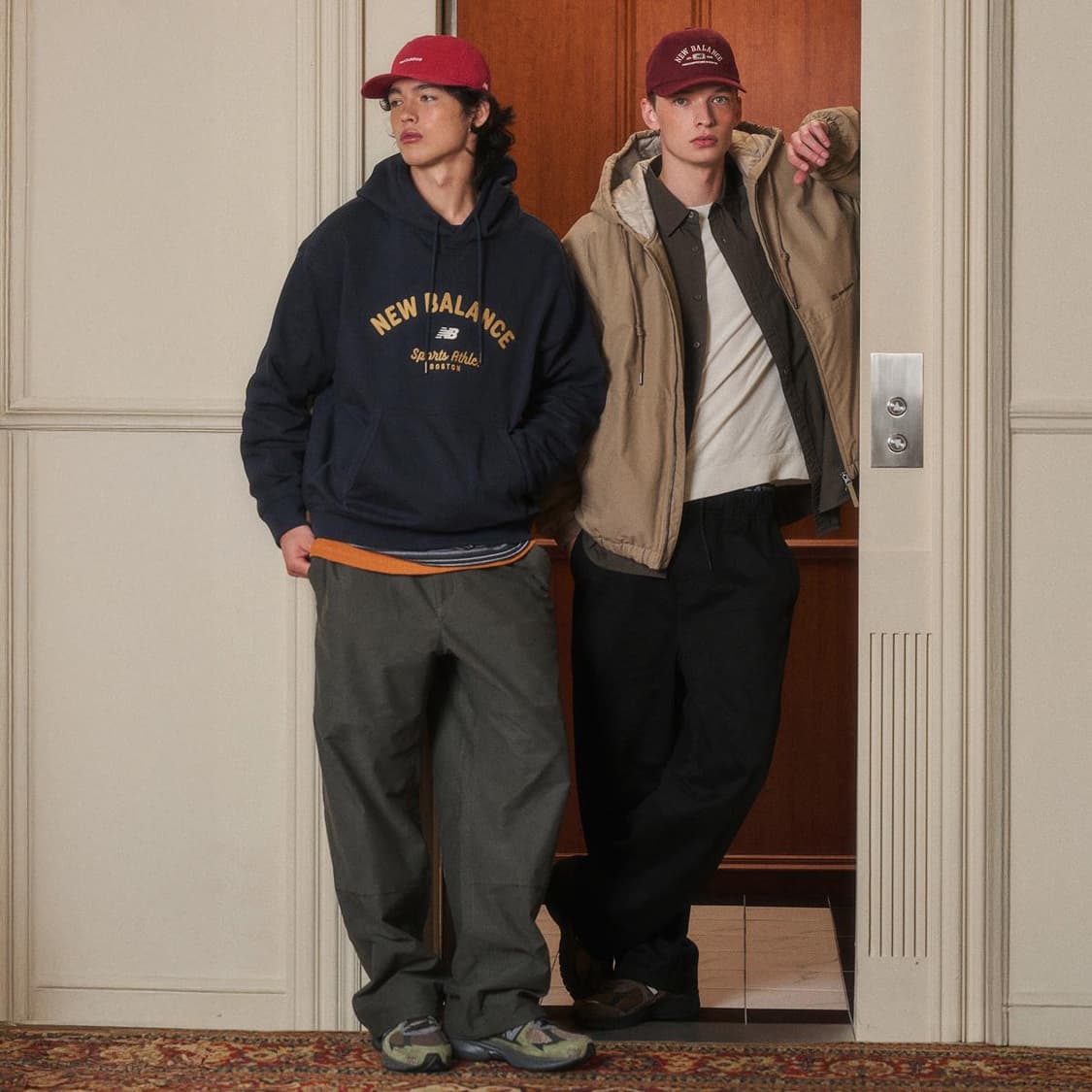 (새상품) 뉴발란스 - UNI NEW GREY 그래픽 후드티 상품이미지4