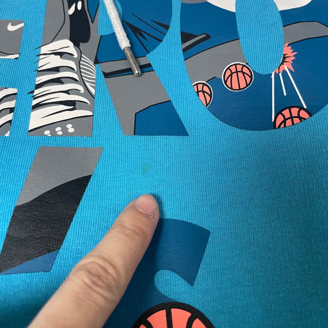 나이키 zero g's 로고 후드티 XL 상품이미지7