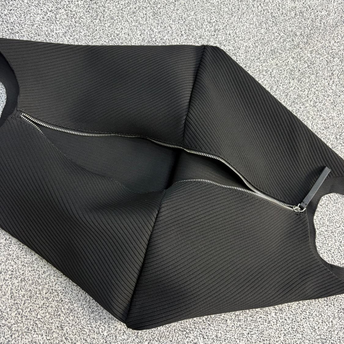 자라 패브릭 숄더백 쇼퍼백 0409J 상품이미지4