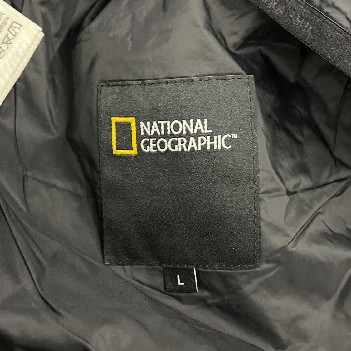 [정품/L] 내셔널지오그래픽 블랙 패딩 자켓 b10 상품이미지5
