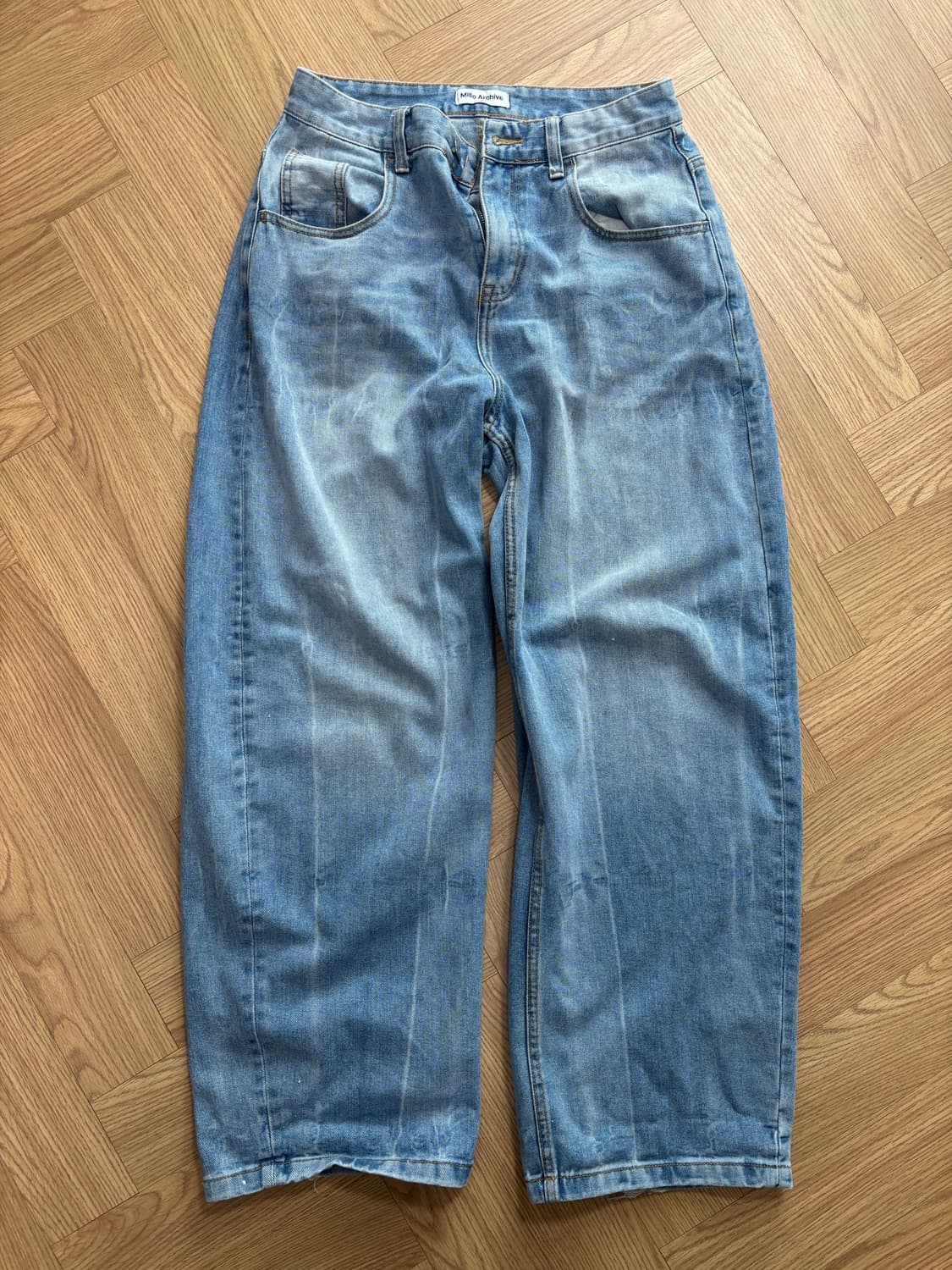 밀로 아카이브 커브드 데님팬츠 상품이미지1