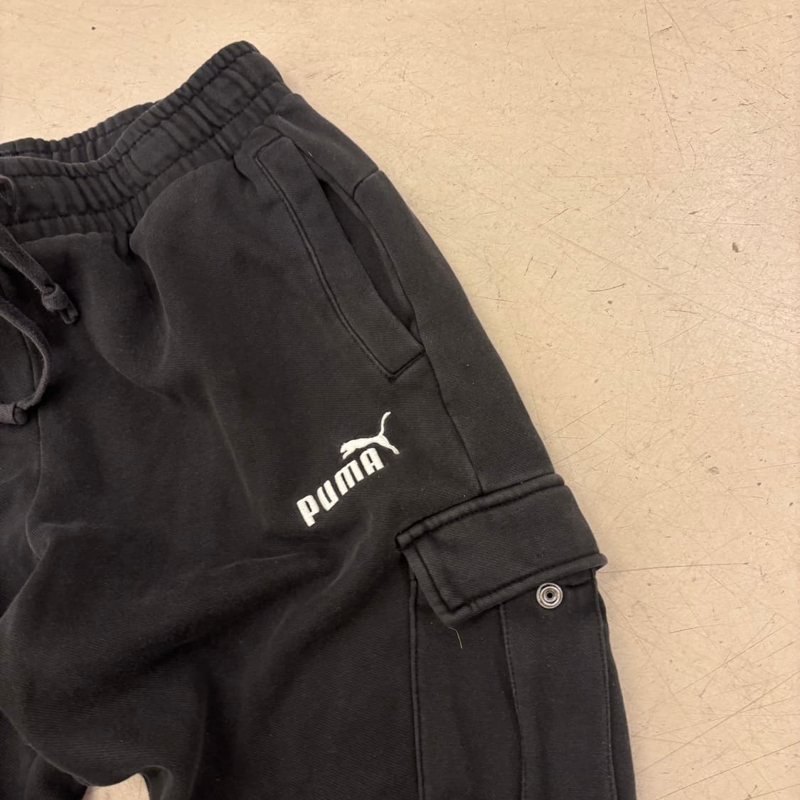 푸마 카고 블랙 조거 팬츠 상품이미지2