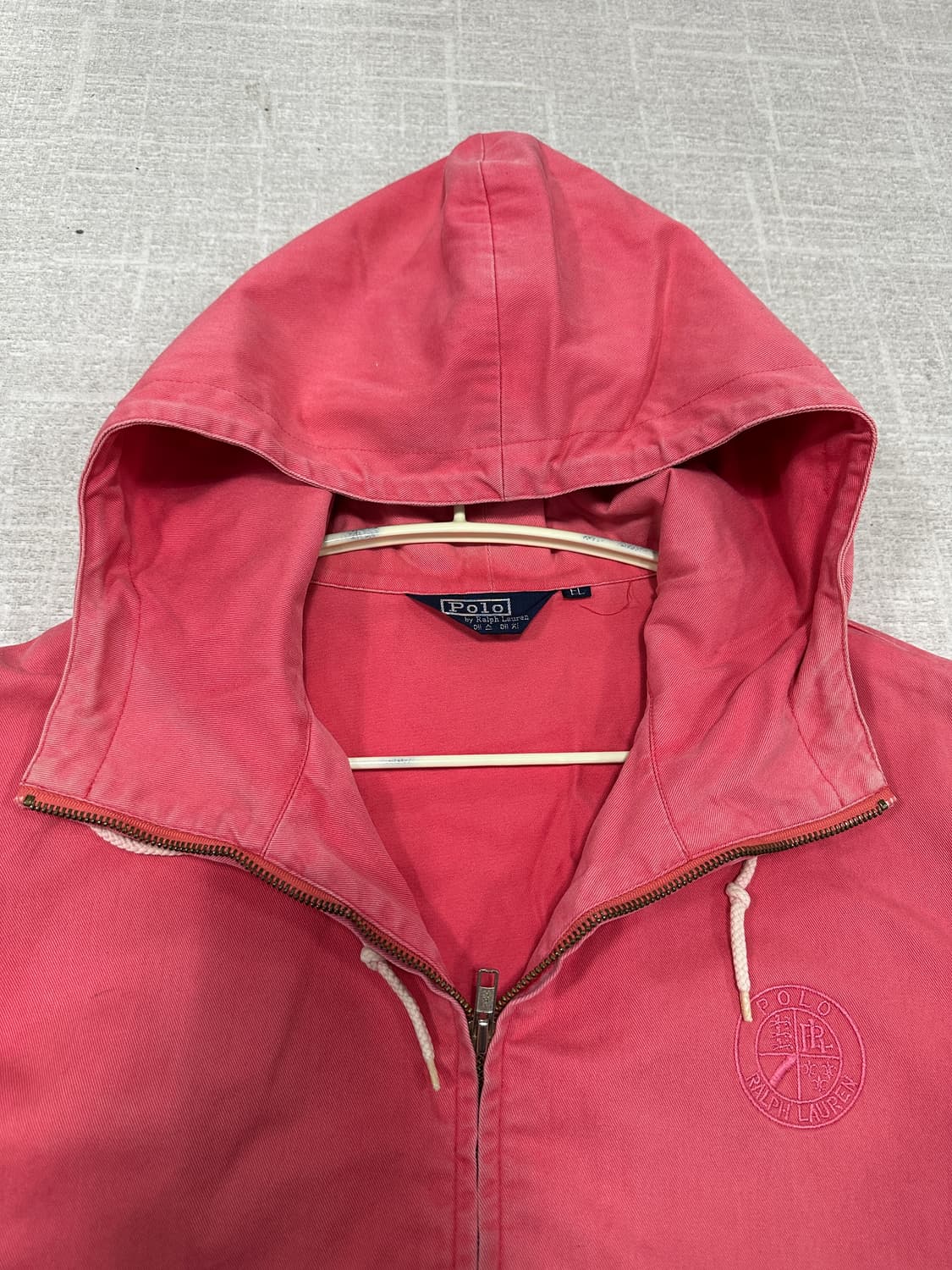 90's 폴로랄프로렌 로고 후드 자켓  상품이미지6