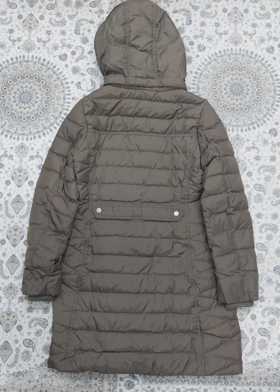 타미힐피거 후드 롱패딩 카키 브라운 S 상품이미지4