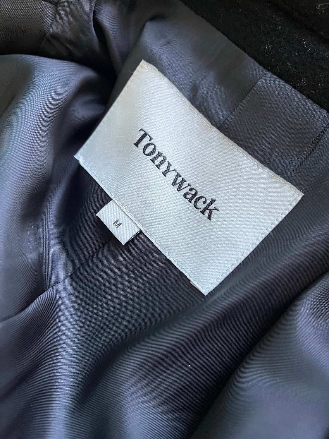 Cashmere double-breasted coat [M] 상품이미지5