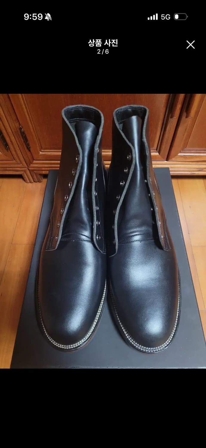 Viberg 바이버그 서비스부츠 블랙 10e 상품이미지2