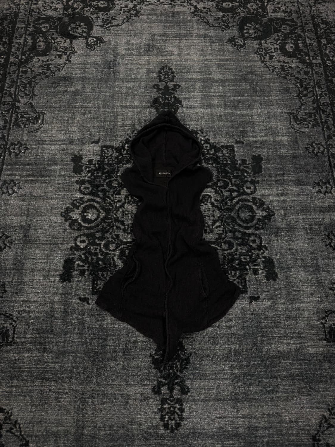 Tornado mart linen ninja hood sleeveless 상품이미지1