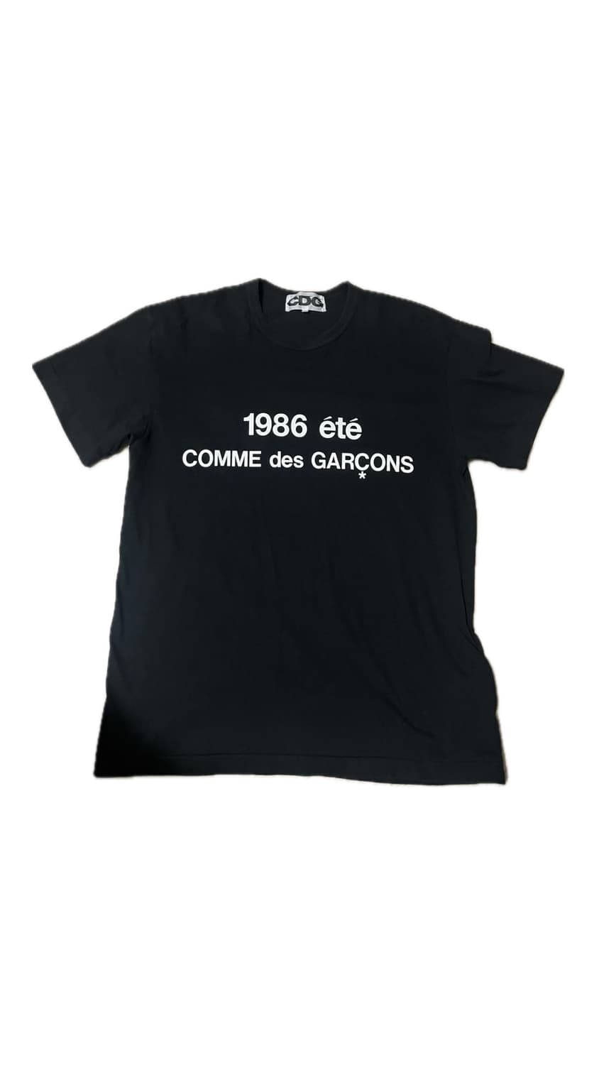 꼼데가르송 1986 반팔 상품이미지2