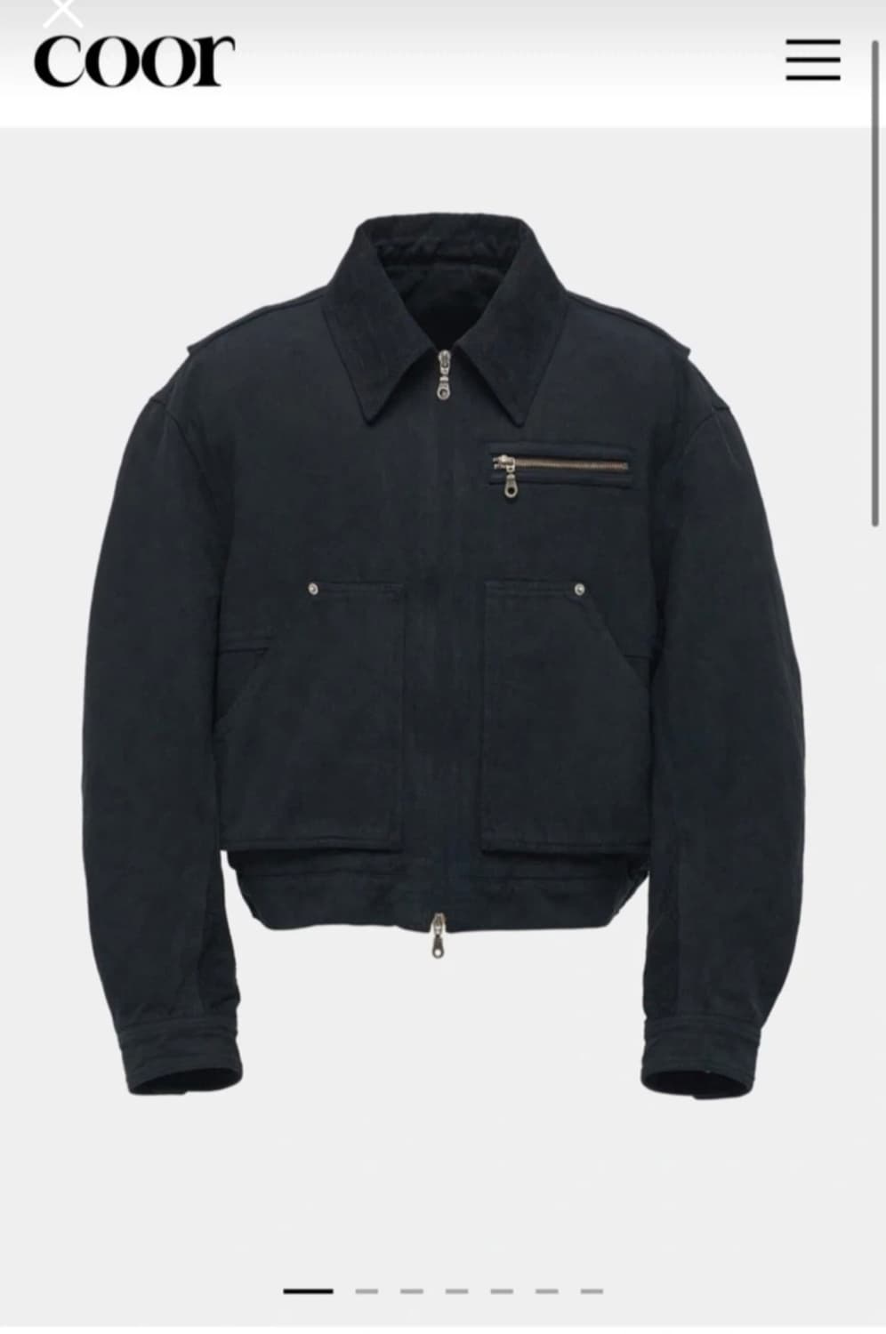 쿠어 워크자켓 라지 상품이미지2