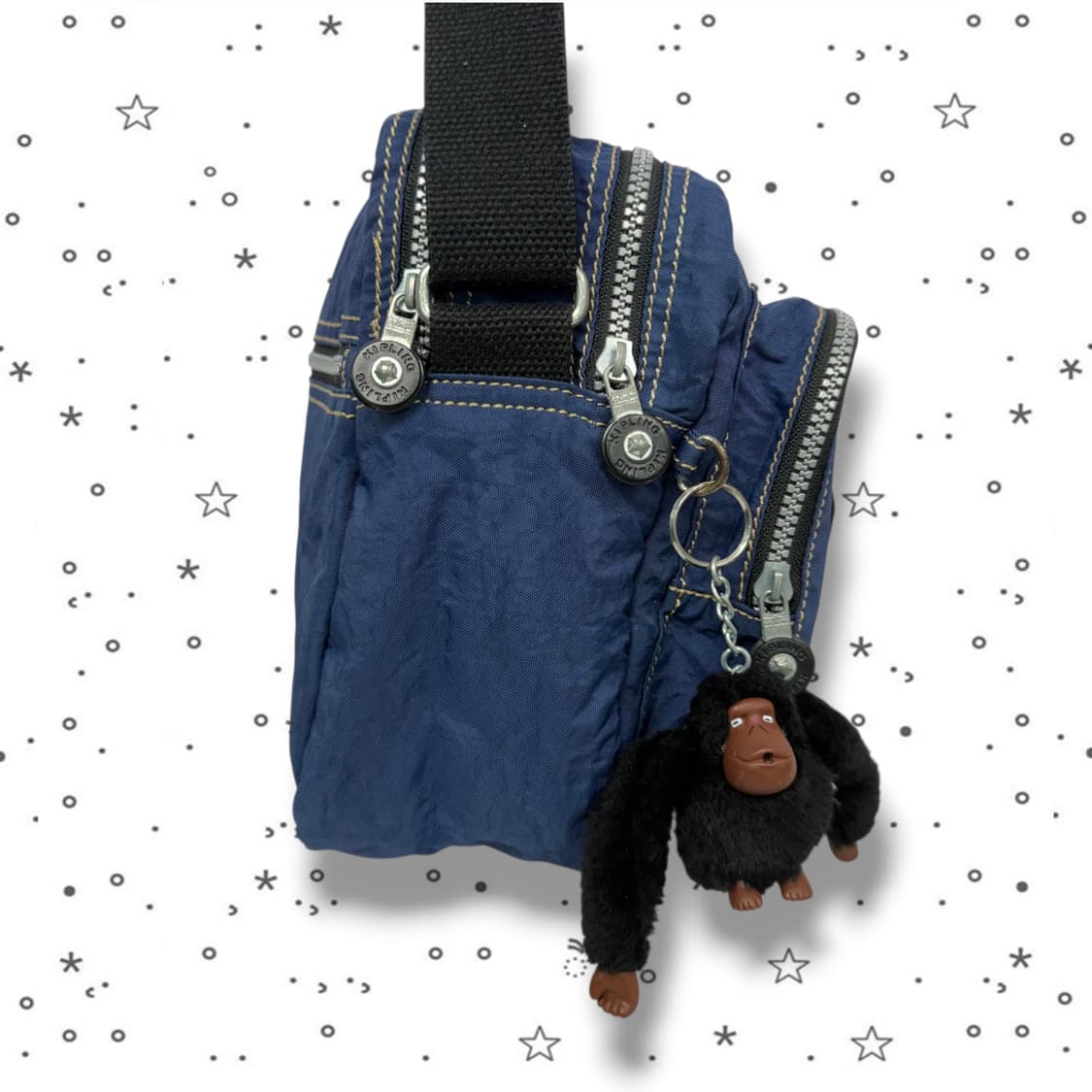 Kipling 키플링 블루 크로스백 상품이미지4