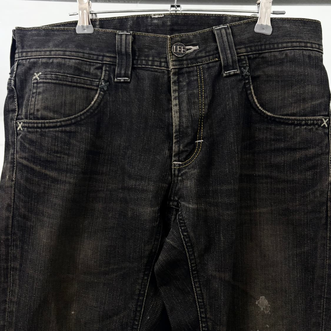 Lee 재팬 블랙라이더 흑청 데님 팬츠 상품이미지7