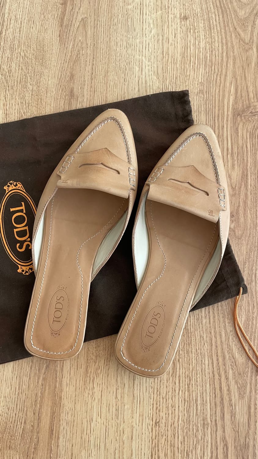 빈티지 TOD‘S 토즈 뮬 상품이미지1