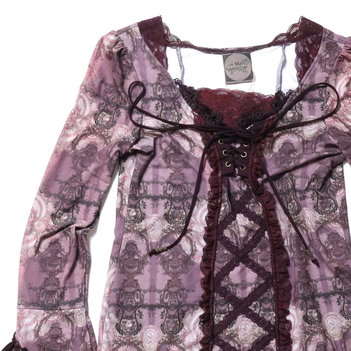 오즈 온 Ozz On Corset Frill Long Sleeve    상품이미지3