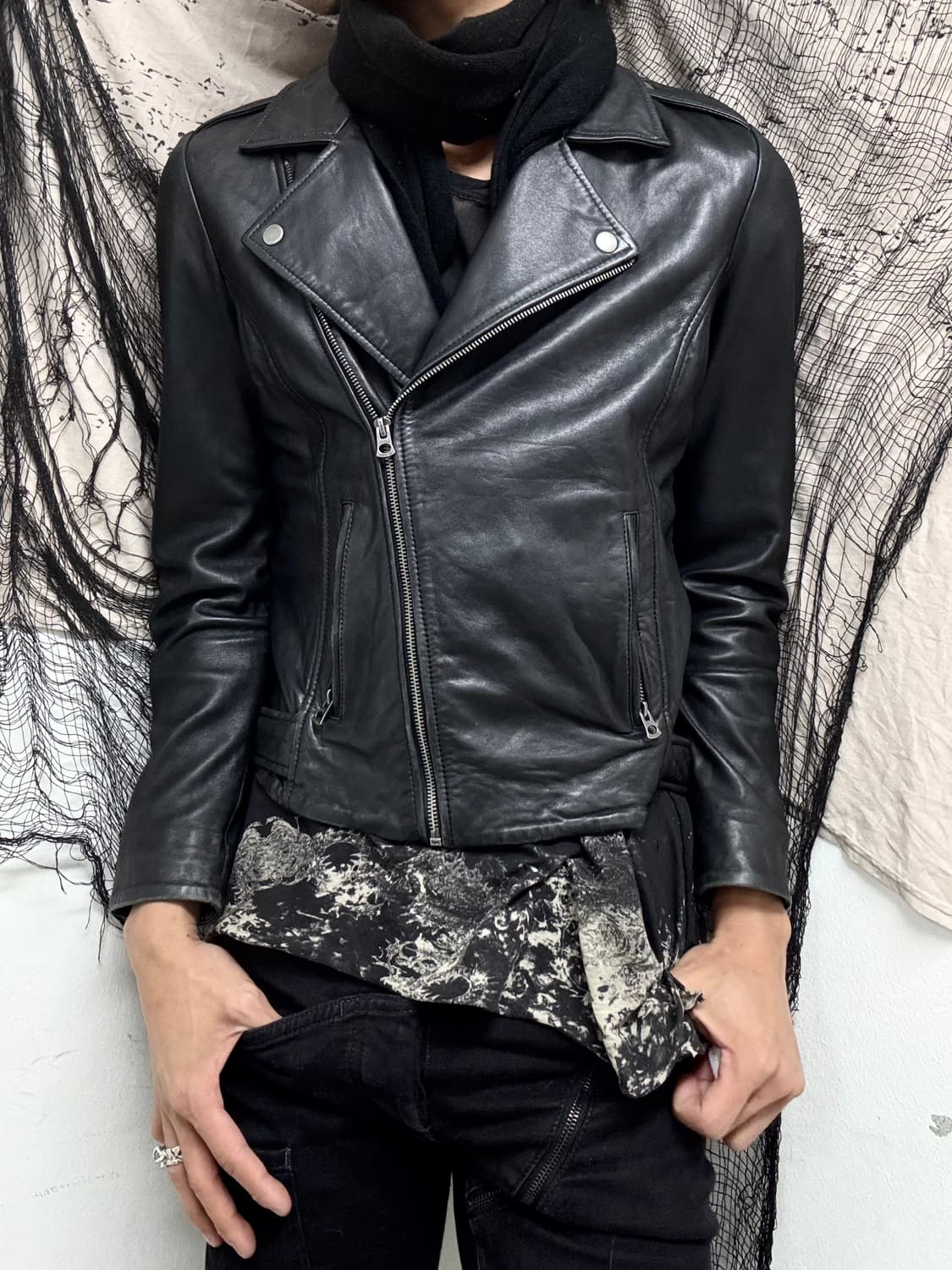 RockChic LambSkin Buckle Jacket 상품이미지9