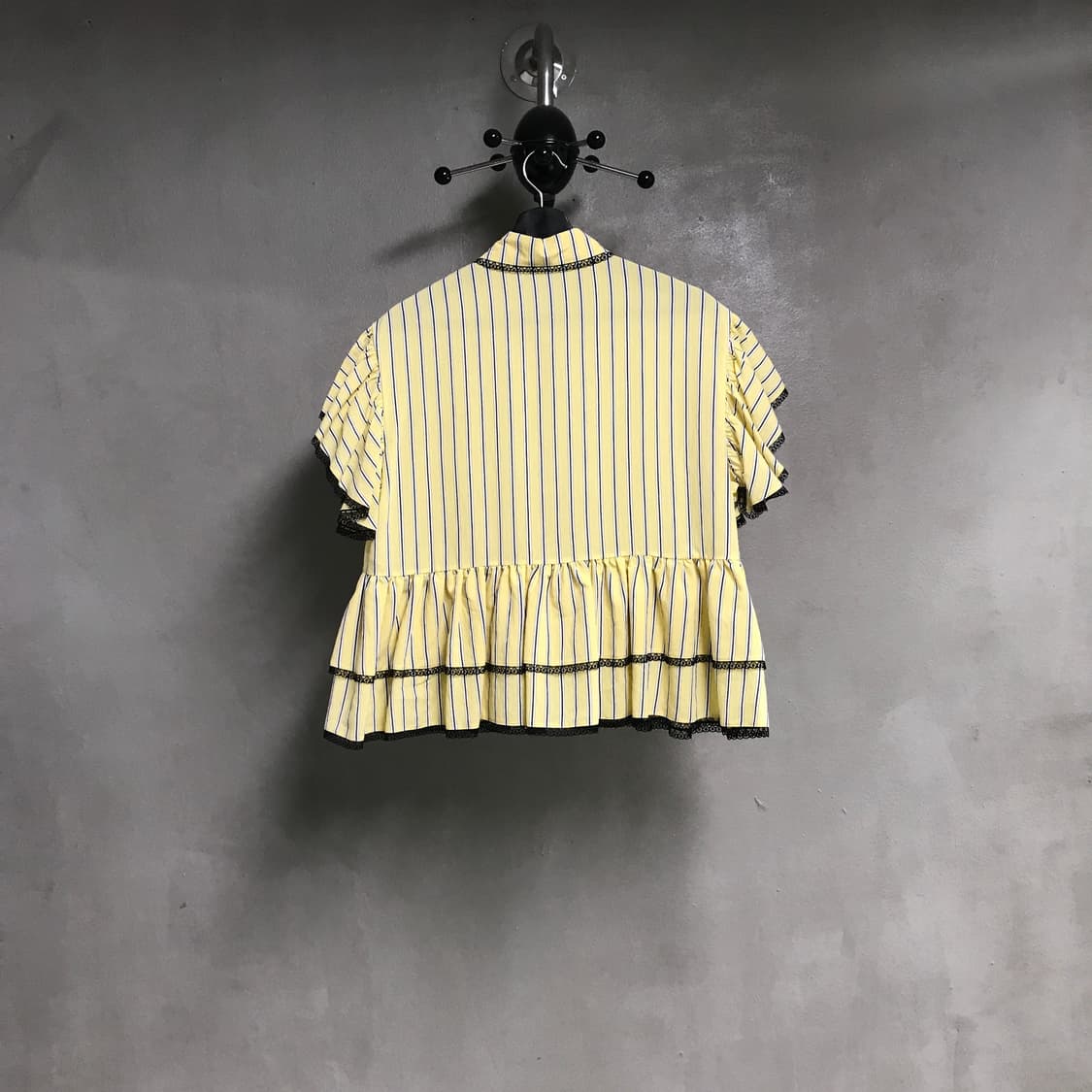 MSGM 스트라이프 반팔 셔츠 38(W) 상품이미지7