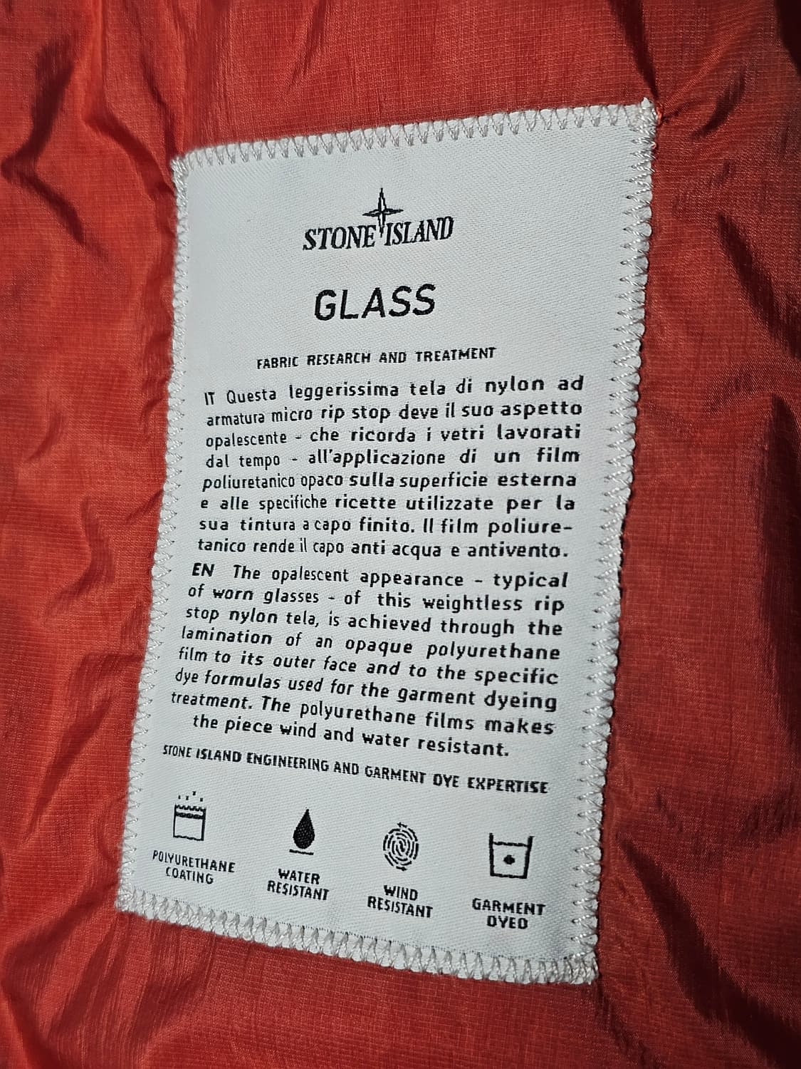스톤아일랜드 GLASS 후드 자켓 상품이미지8