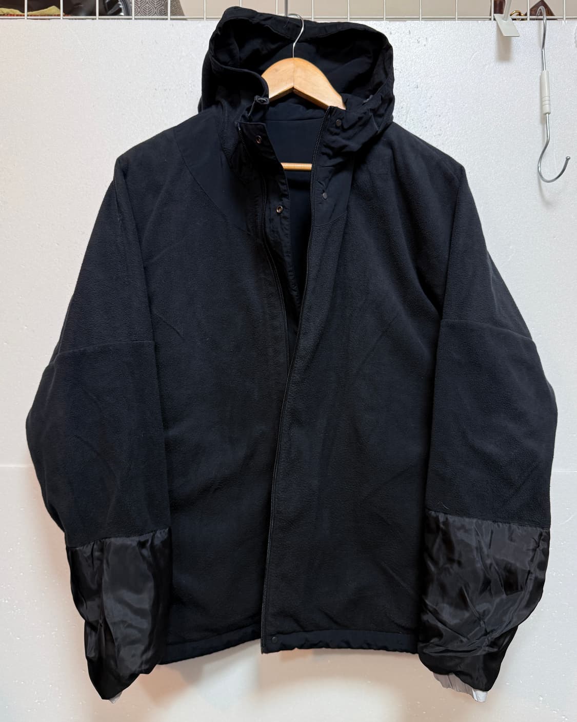 아디다스 어반 기모 후드 바람막이 M 상품이미지3