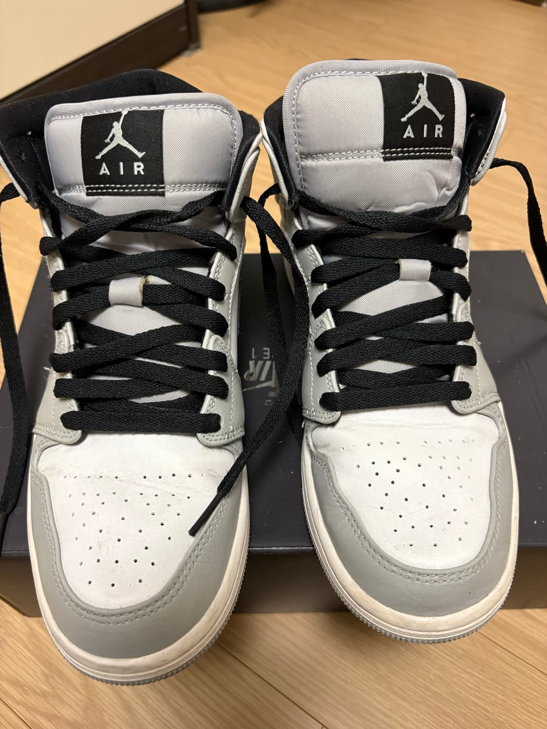 나이키 조던1 미드 라이트 스모크 그레이 260 상품이미지2